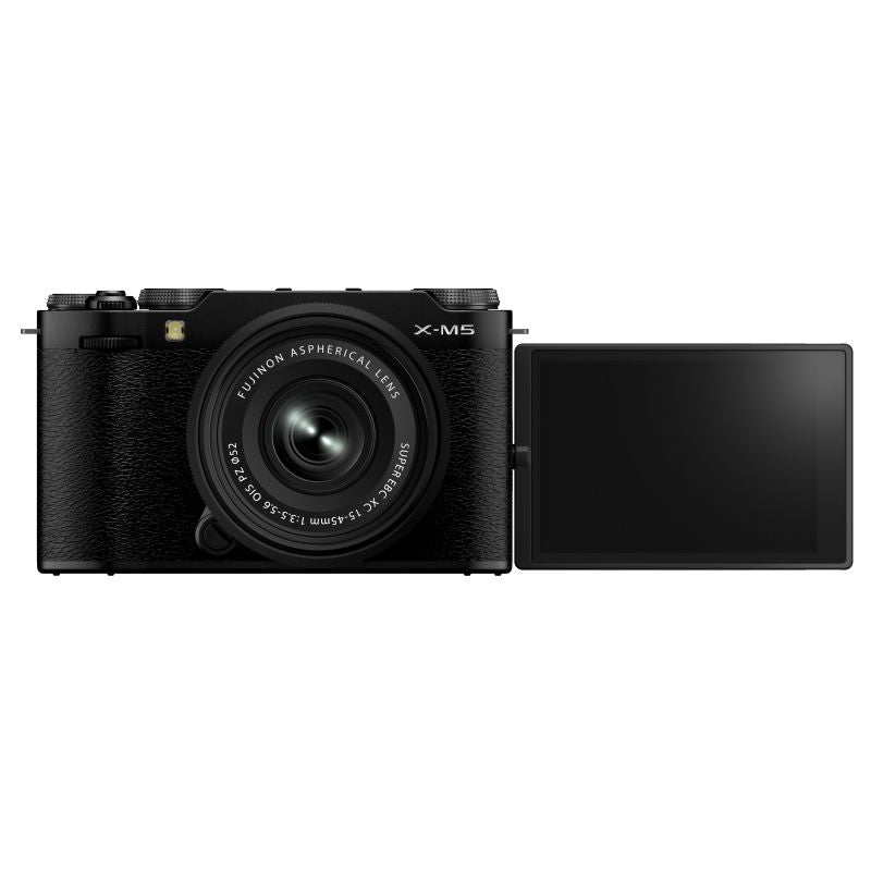 Fujifilm X-M5 (Black) + Fujifilm XC 15-45 mm f/3,5-5,6 OIS PZ
