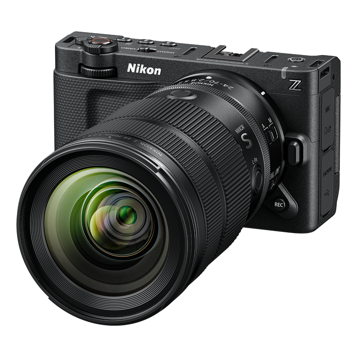 Nikon ZR + 24-70 mm f/4,0 Z S