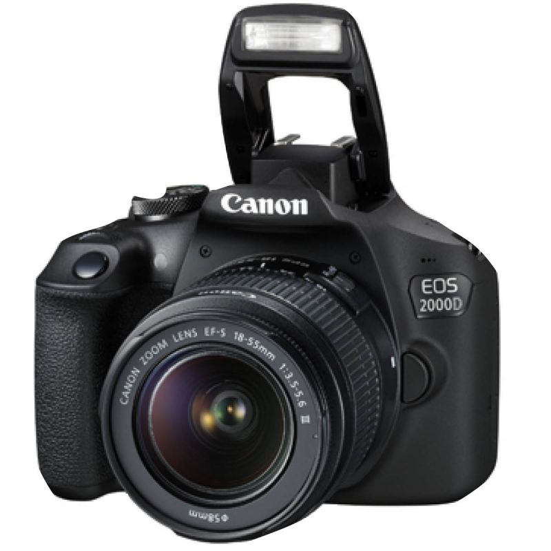Canon EOS 2000D + Canon EF-S 18-55 mm f/3.5-5.6 IS II