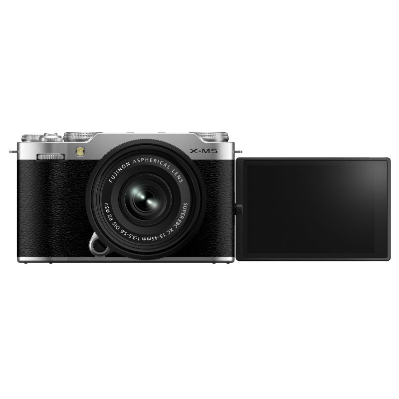 Fujifilm X-M5 (Silver) + Fujifilm XC 15-45 mm f/3.5-5.6 OIS PZ