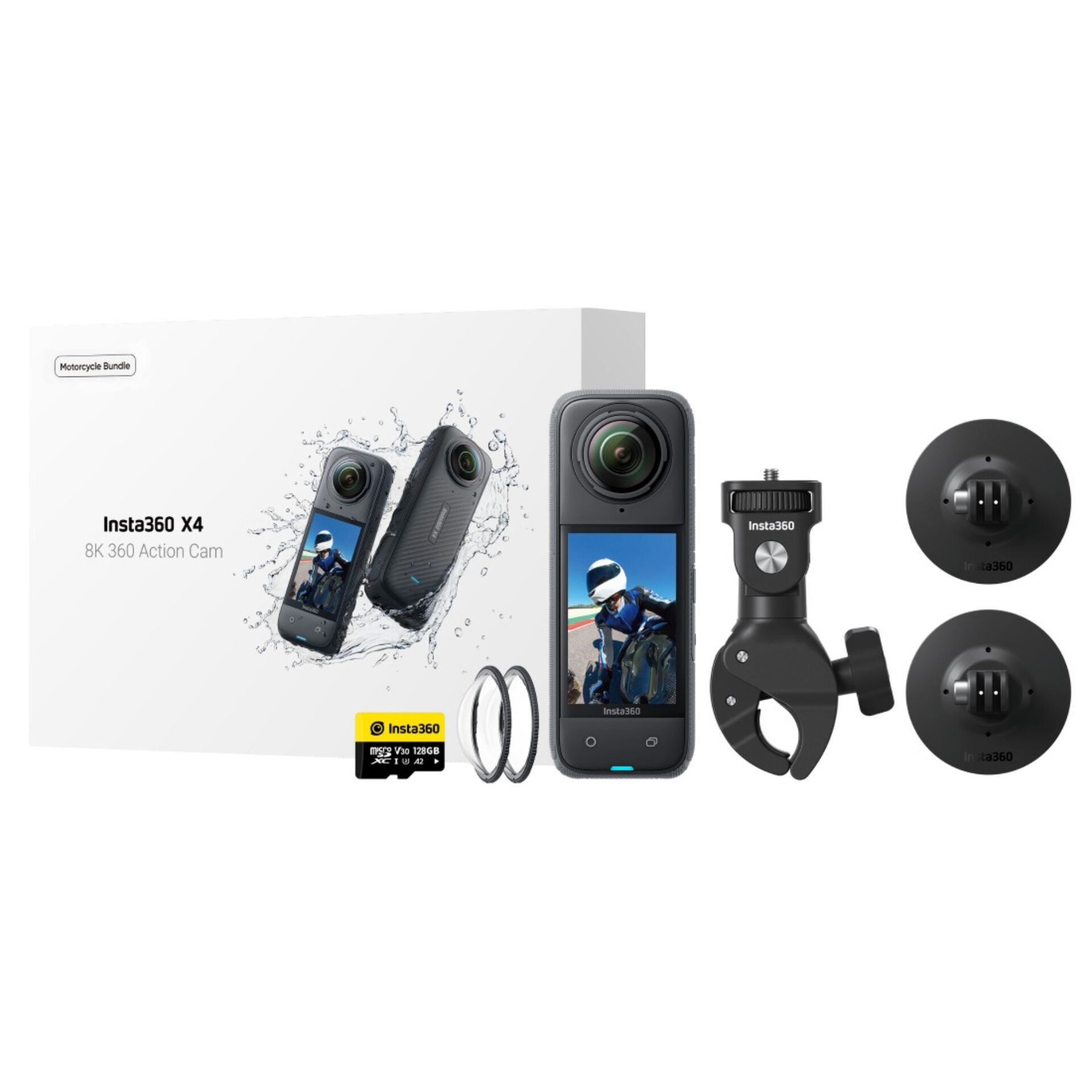 Insta360 X4 Motorcycle Bundle