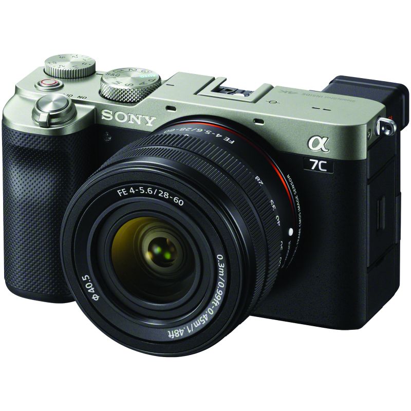 Sony Alpha 7C Silver + Sony FE 28–60mm f/4–5.6