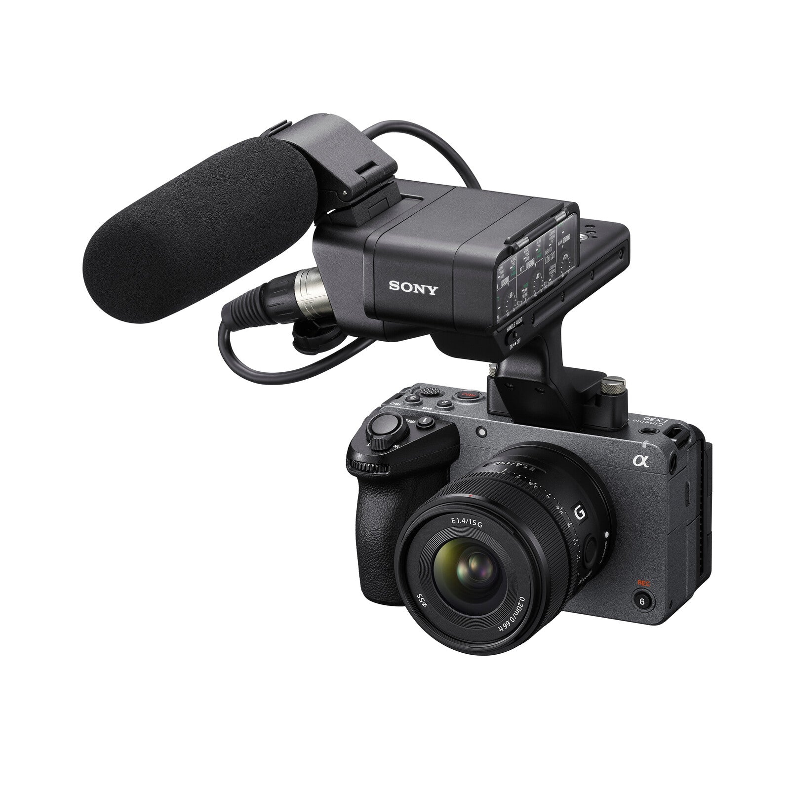 Sony Cinema Line FX30 + XLR Handle