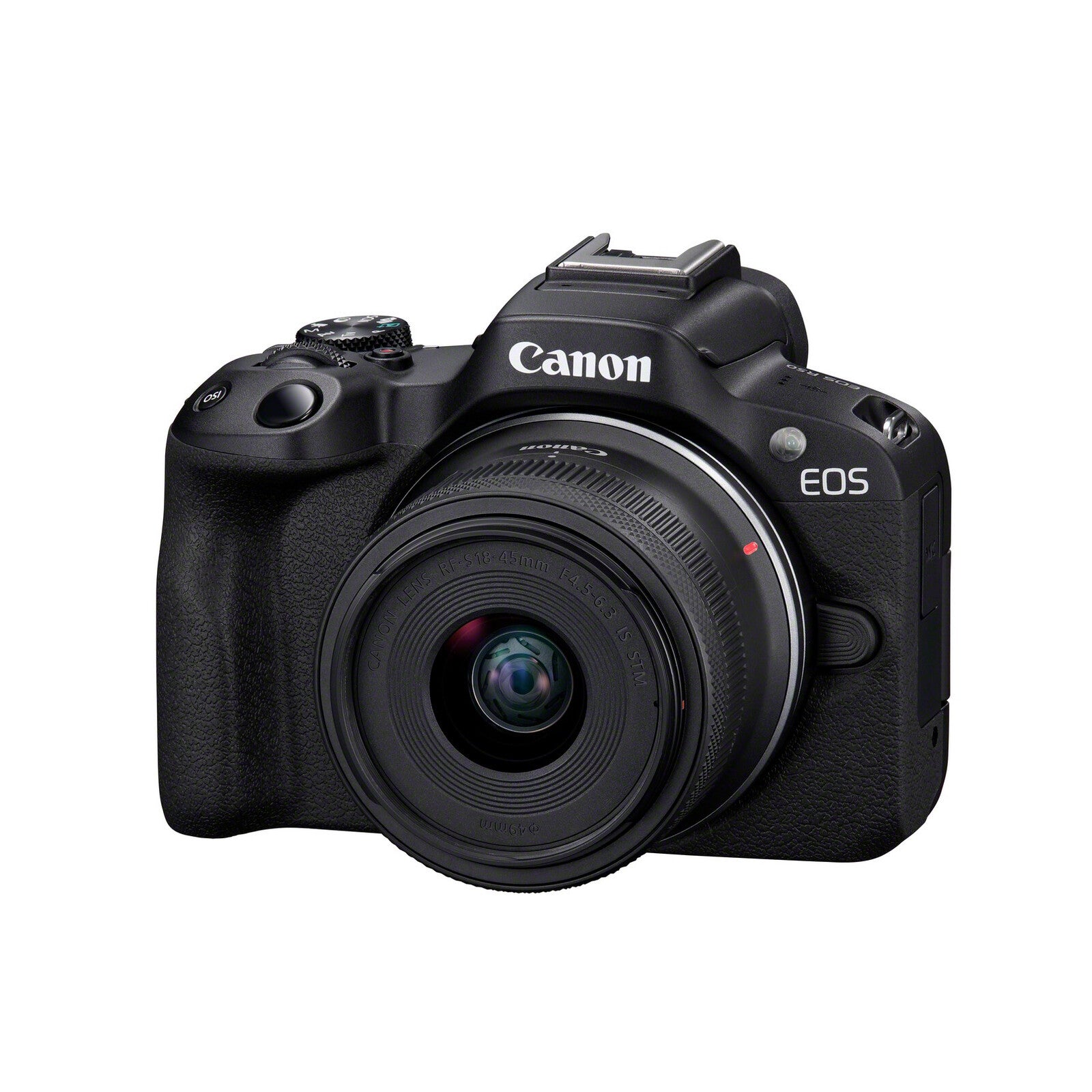 Canon EOS R50 (Black) + RF-S 18-45mm IS STM Creator Kit