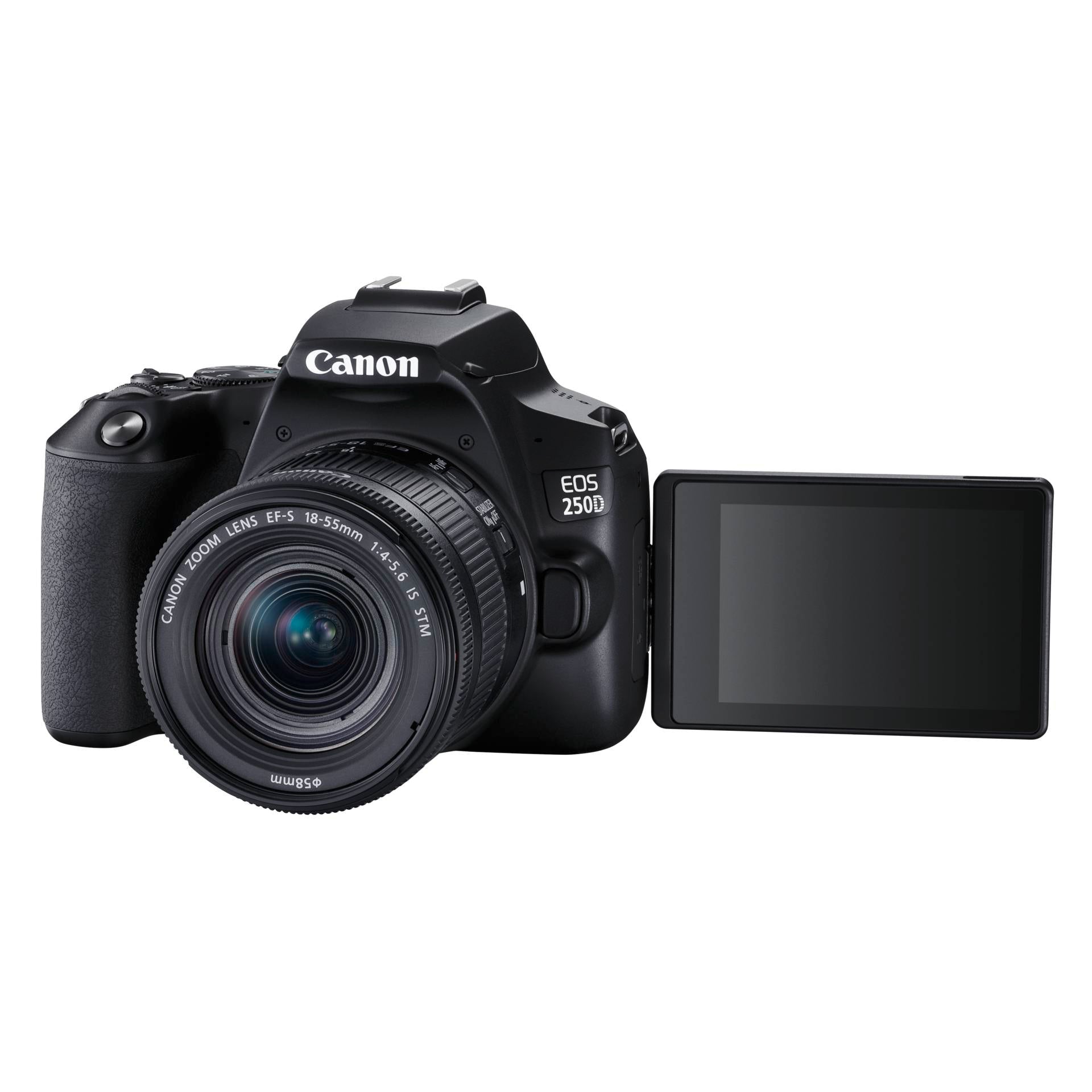 Canon EOS 250D (Black) + EF-S 18-55mm IS STM (Canon 3454C002)