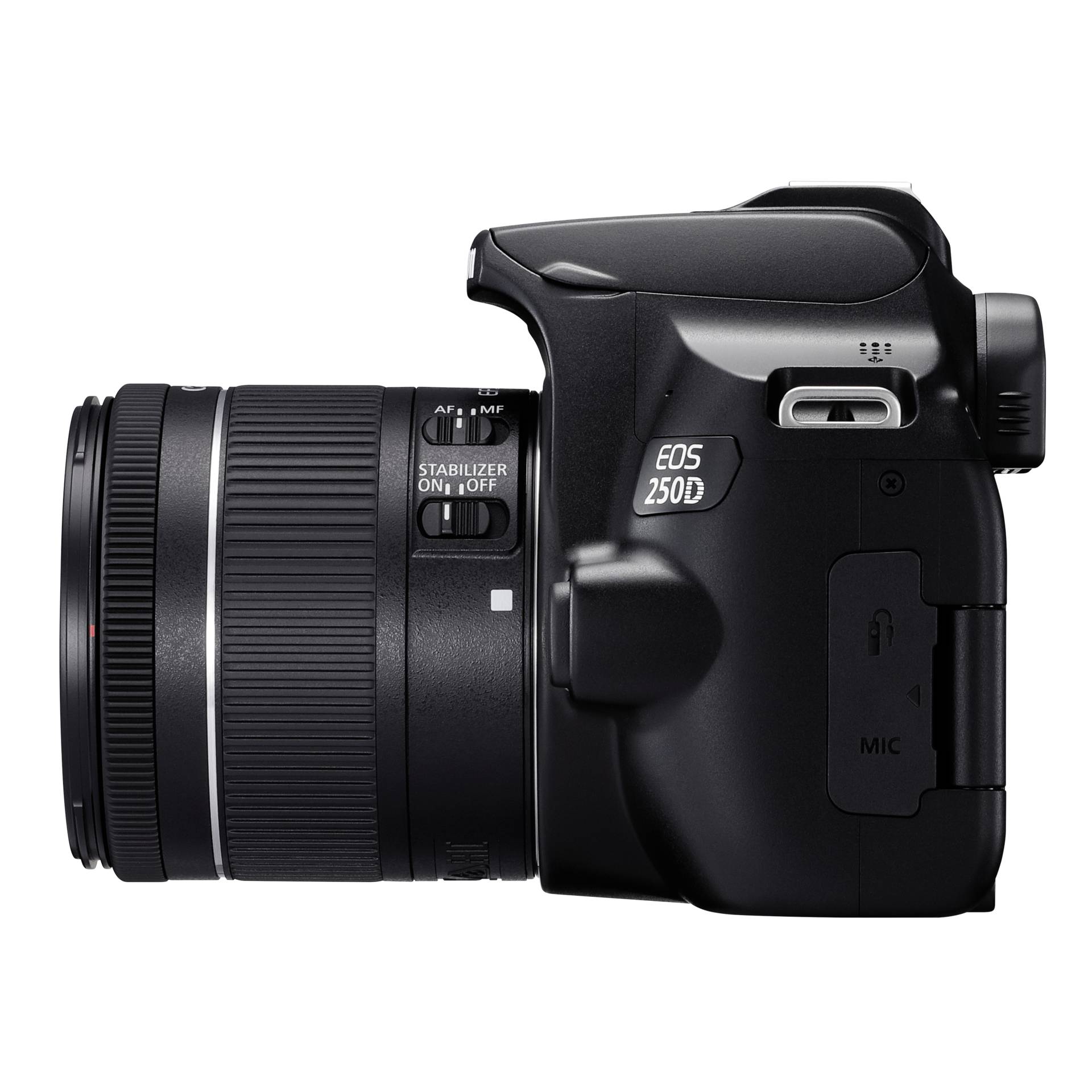 Canon EOS 250D (Black) + EF-S 18-55mm IS STM (Canon 3454C002)